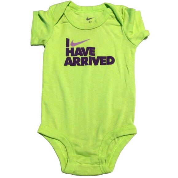 Lot of 4 Infant Size 0-6 months One Piece Nike, Circo, & Jumping Beans Outfits - Picture 2 of 9